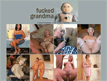 Tablet Screenshot of fuckedgrandma.com